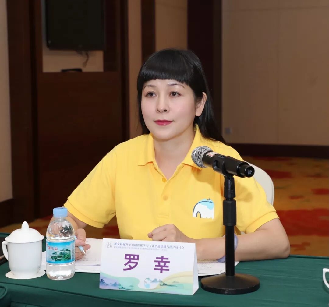 教育部高校戏剧与影视学类专业教学指导委员会委员罗幸教授