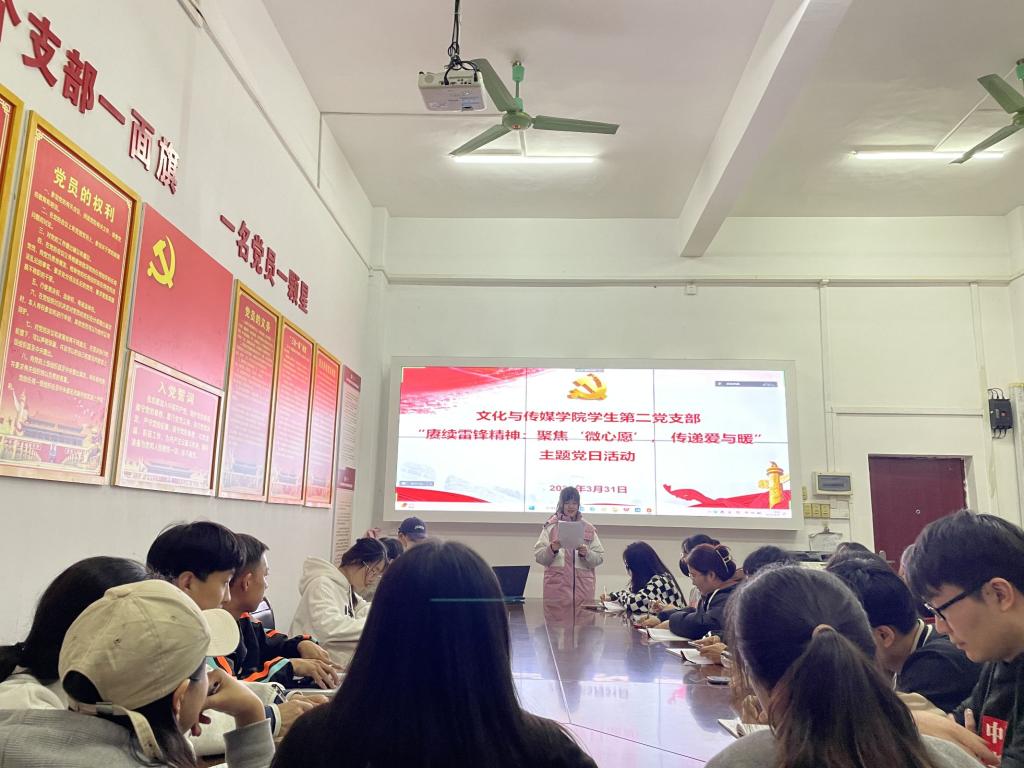 图为党日活动现场
